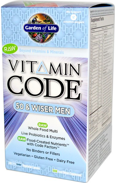 Garden of Life Vitamin Code Multi for Men over 50